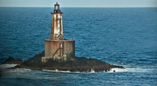 St. George Reef Lighthouse In Northern California Is One Of The Few Accessible Off-Shore Lighthouses In The World