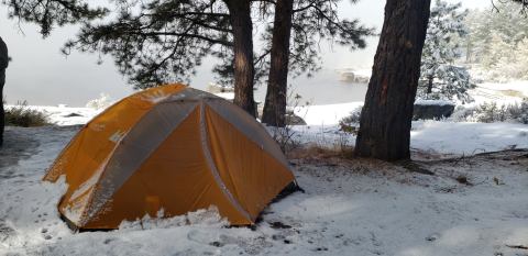 The Most Enchanting Winter Camping Spot In Idaho Can Be Found At Lake Cascade State Park