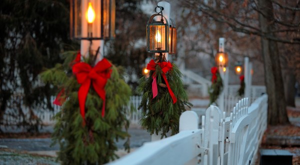 An Outdoor Holiday Event In Kentucky, Embrace The Simple Magic Of The Season At Shaker Village