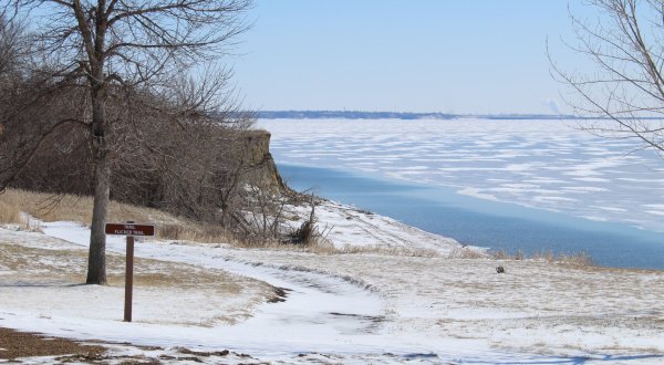 Fort Stevenson State Park Transforms From A Lakeside Summer Paradise To A Winter Destination Each Year