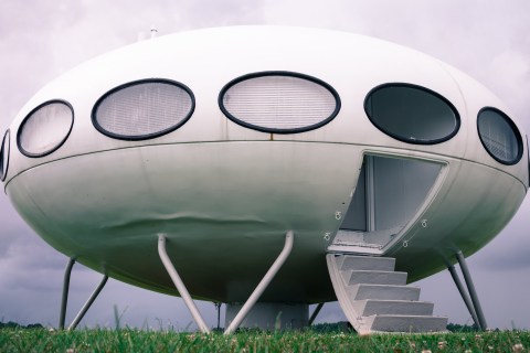 One Of The Few Remaining Futuro Houses In The U.S. Is Right Here In Delaware