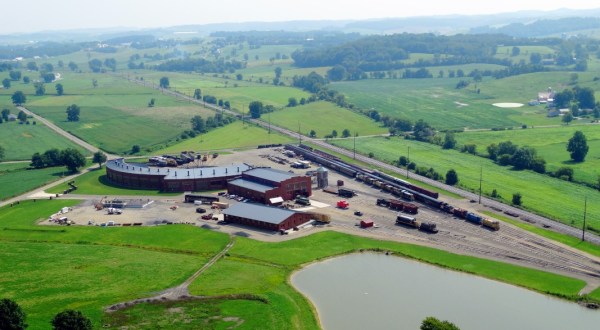 Ohio’s Railroad History Comes To Life At The Age Of Steam Roundhouse Museum