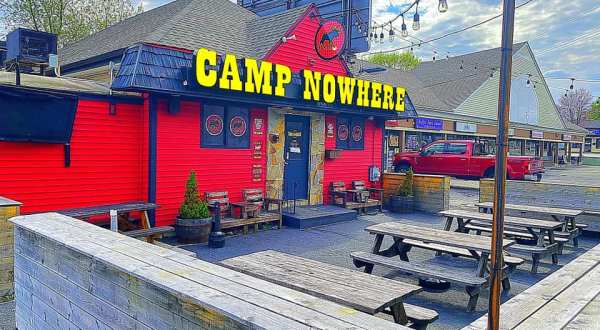 The Food Is Cheap And The Atmosphere Is Priceless At Camp Nowhere In Rhode Island