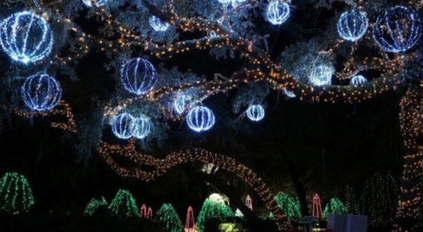 Take A Stroll Through 3 Million Dazzling Lights At Alabama’s Bellingrath Gardens And Home’s Magic Christmas In Lights