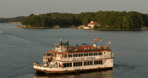 Experience An Unforgettable Dinner On The Belle of Hot Springs Riverboat Cruise In Arkansas