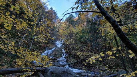 Hiking At Sanderson Brook Falls Trail In Massachusetts Is Like Entering A Fairytale
