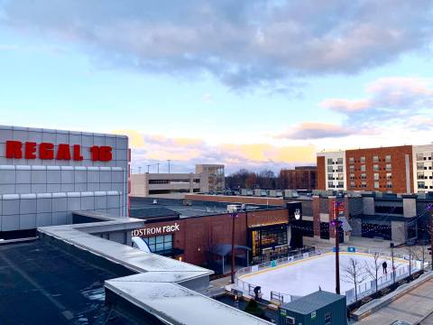 The Crocker Park Holiday Skating Rink Makes Cleveland Winters Magical