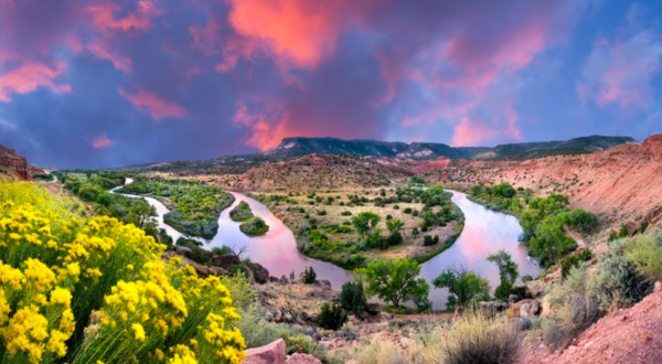Feel A Million Miles Away From It All When You Take In The Natural Beauty Of Ghost Ranch Near Abiquiu, New Mexico