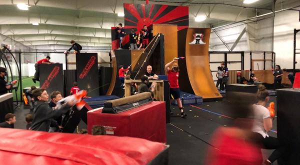 Massachusetts’ First Indoor Nerf Gun Arena Is Just As Much Fun As It Sounds