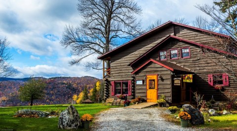 Why This Lodge In New York's Adirondacks Is The Ultimate Fall Adventure