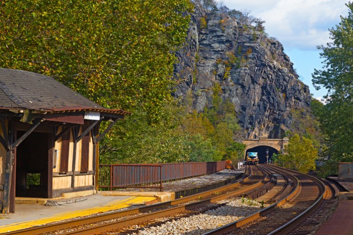 Harpers Ferry Train Station West Virginia