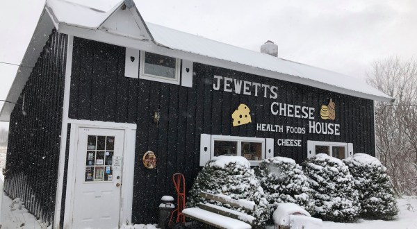 One Of New York’s Largest Privately Owned Cheddar Inventories Is Hiding Inside Jewett’s Cheese House