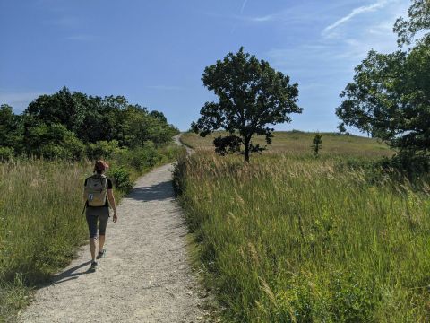 Take An Easy Loop Trail Past Some Of The Prettiest Scenery In Kansas On Konza Godwin Hill Trail