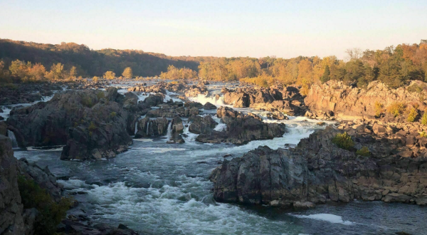 The River Trail Mini Loop Is A Quick And Easy Way To Experience The Best Scenery At Great Falls Park In Virginia