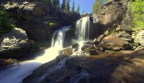 West Tensleep Falls Is A 1.5-Mile Hike In Wyoming That Leads You To A Pristine Waterfall