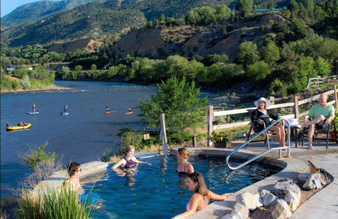 Forget All Of Your Cares And Troubles At Colorado's Heavenly Iron Mountain Hot Springs