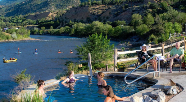 Forget All Of Your Cares And Troubles At Colorado’s Heavenly Iron Mountain Hot Springs
