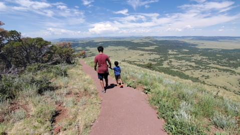 New Mexico's Capulin Volcano Is One Of The Best Hiking Summits For Viewing Multiple States