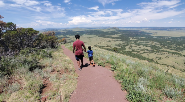 New Mexico’s Capulin Volcano Is One Of The Best Hiking Summits For Viewing Multiple States