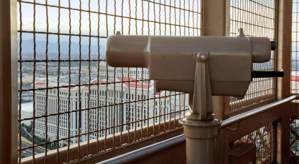 Nothing Beats The 460-Foot-High View From The Top Of Nevada’s Eiffel Tower At Nighttime