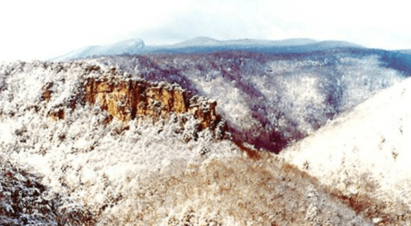 Virginia’s Grand Canyon Of The South Looks Even More Spectacular In the Winter
