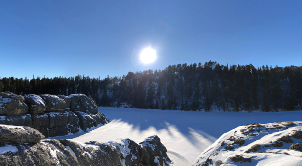 Here’s Why You Will Want To Visit Sylvan Lake In South Dakota During The Winter Months