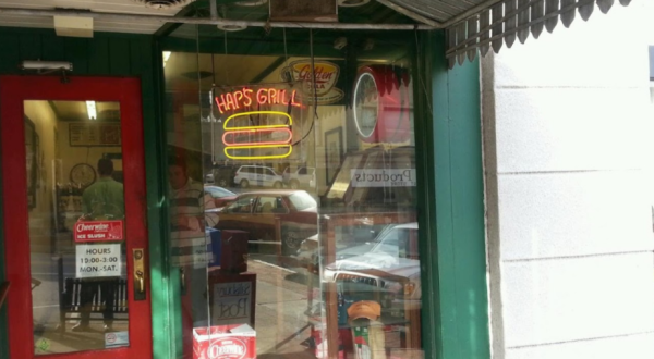 Chow Down On Hot Dogs, Hand-Patted Burgers, and Cheerwine At Hap’s Grill In North Carolina