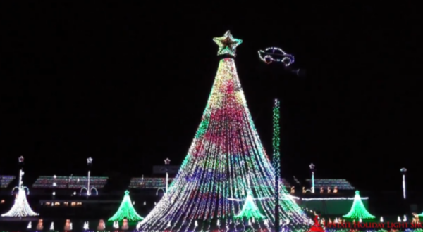South Carolina’s Enchanting Upstate Holiday Light Show Is Sure To Delight