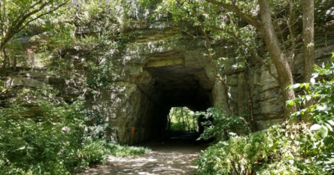 The Abandoned Boone Tunnel Once Led Automobiles Across The Kentucky River