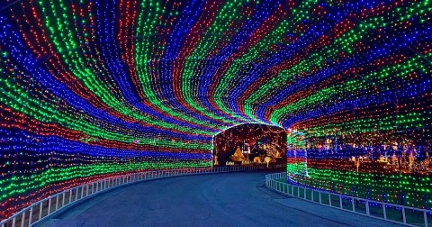 Texas' Enchanting Trail Of Lights Holiday Drive-Thru Is Sure To Delight