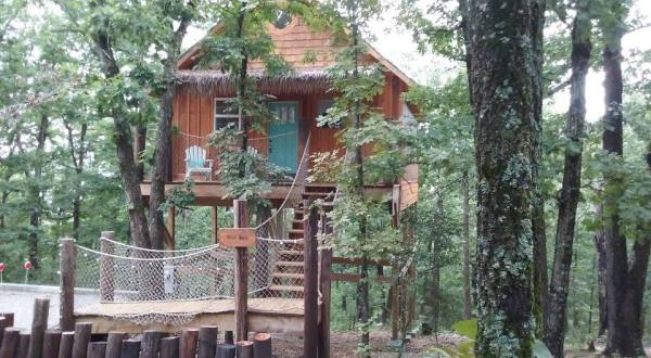 There’s A Treehouse Village In Arkansas Where You Can Spend The Night