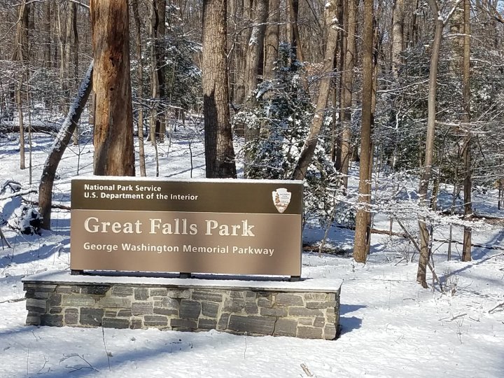 Great Falls Park Sign Virginia