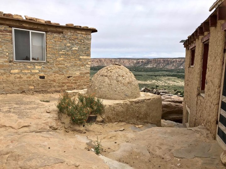 Acoma Pueblo Houses and Oven New Mexico