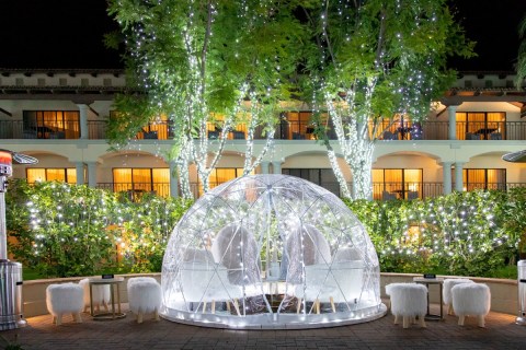 Sip Cocktails In Your Own Private Heated Igloo At The Fairmont Scottsdale Princess In Arizona