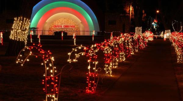 Experience The Joys Of Christmas With Over 2 Million Lights And Festive Train Rides At Crystal Christmas In Oklahoma