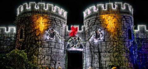 Drive Through Castleton Village For Free This Year At The Castle Of Muskogee In Oklahoma