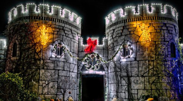 Drive Through Castleton Village For Free This Year At The Castle Of Muskogee In Oklahoma