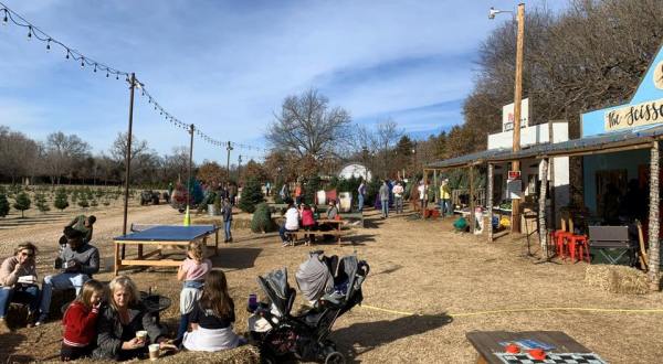 Experience Old Fashioned Family Fun At Well’s Family Christmas Tree Farm In Oklahoma