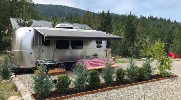 Spend The Night In An Airstream In The Middle Of North Idaho’s Mountains