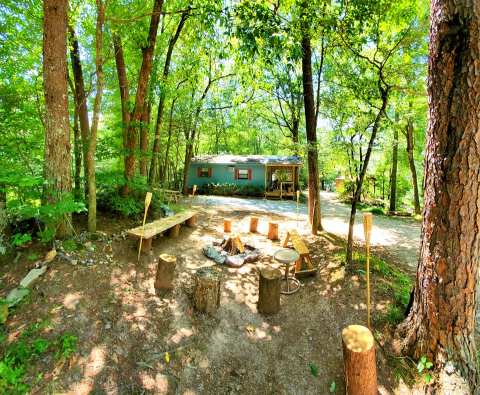 Hearthstone Cabins and Camping, A Cabin Campground In Georgia May Just Be Your New Favorite Destination