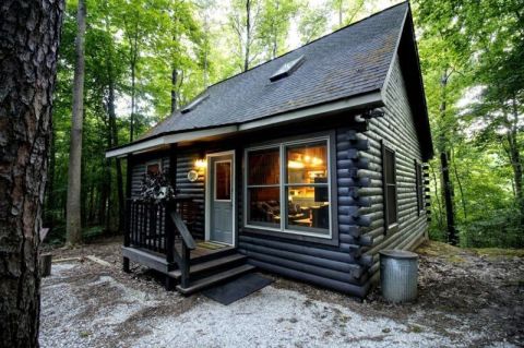 You'll Have A Front Row View Of The Illinois Shawnee Forest In These Cozy Cabins
