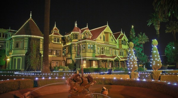 Take A Spooky Garden Tour At The Winchester Mystery House In Northern California This Holiday Season