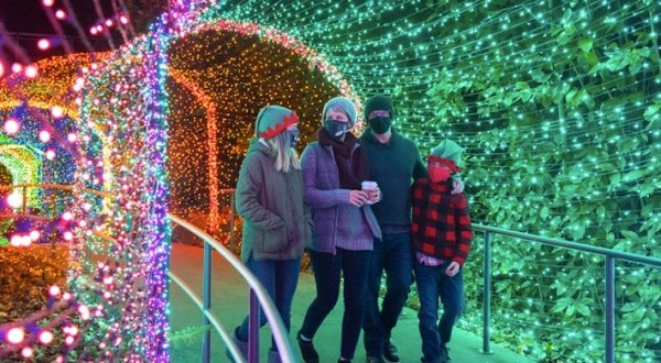 Garden Lights, Holiday Nights In Georgia Will Make You Feel Like You’re In The North Pole