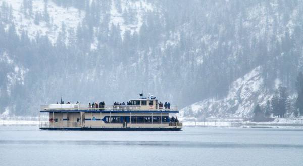 Warm Up This Winter With A Scenic Hot Cocoa Cruise Across Lake Coeur d’Alene In Idaho