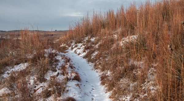 Horse Thief Trail Is A 2-Mile Kansas Hike That’s Surprisingly Beautiful In The Wintertime