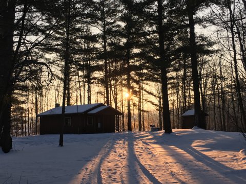 Rifle River Recreation Area Is Michigan's Best Spot For Cold-Weather Camping