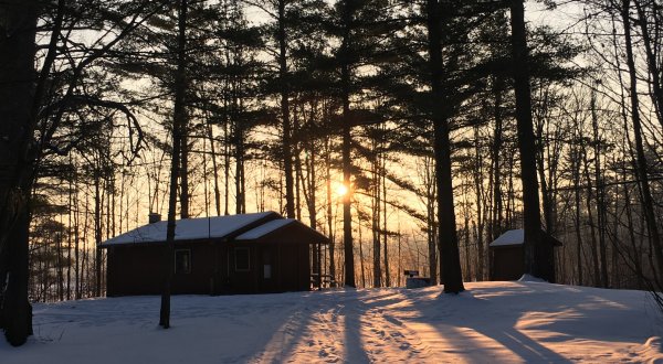 Rifle River Recreation Area Is Michigan’s Best Spot For Cold-Weather Camping