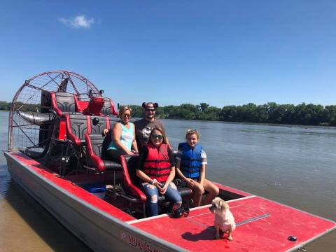 See The Charming Town Of Cedar Bluffs In Nebraska Like Never Before On This Delightful Airboat Tour