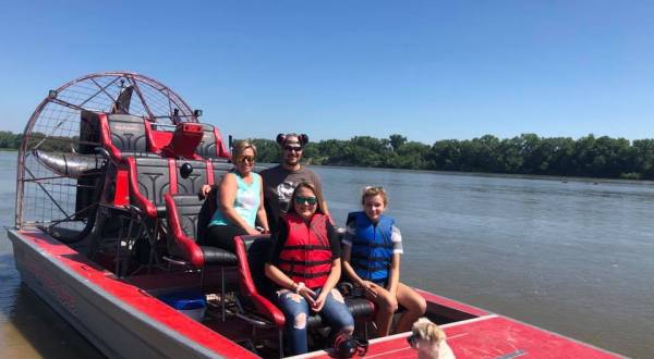 See The Charming Town Of Cedar Bluffs In Nebraska Like Never Before On This Delightful Airboat Tour