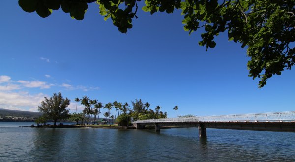 Walk Across A Fairytale Footbridge To Hawaii’s Tiny Coconut Island